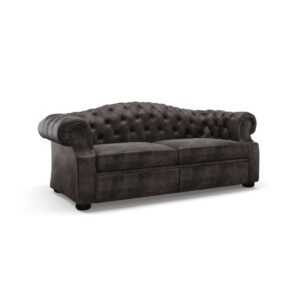 chesterfield harewood three seater 2 cushion smooth footboard