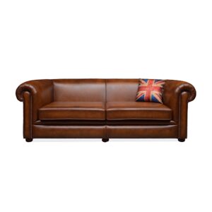 google chesterfield cambridge bronceado sofá asiento cuero