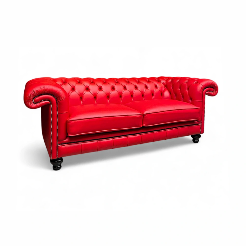 chesterfield-brighton scarlet vele rood